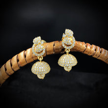 Jhumki Zircon/AD Earring 11167-33