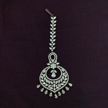 Zircon/AD Victorian Maang Tikka 12416-8853
