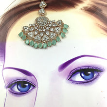 Mint Green Maang Tikka 12400-8823