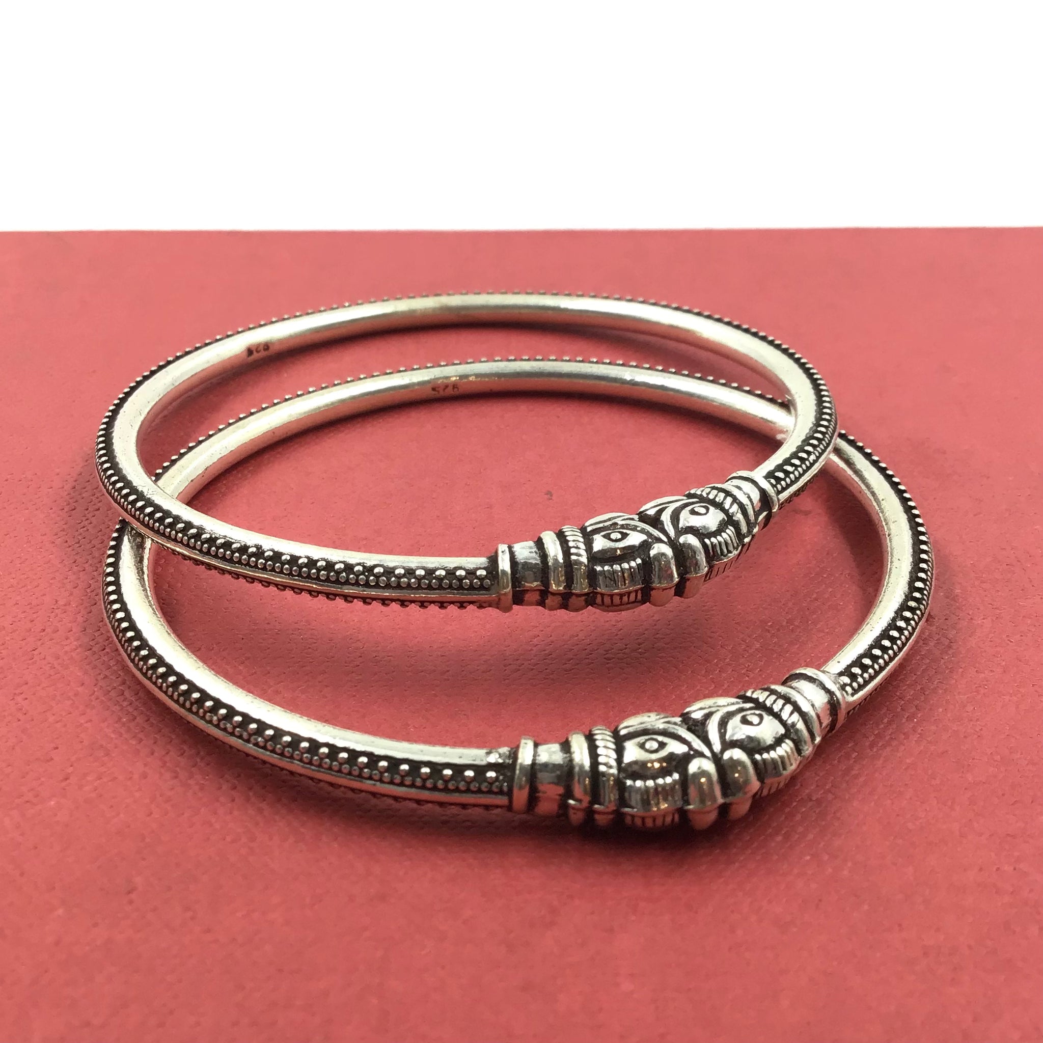 Pure Silver 925 hallmaked Bangles 6124-1190