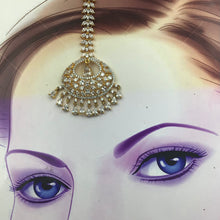 Zircon/AD Gold Maang Tikka 9176-3678