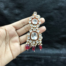 Long Neck Kundan Necklace Set 10157-28