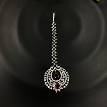 Zircon/AD Ruby Maang Tikka 19648-6832