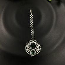 Zircon/AD Green Maang Tikka 19649-6833