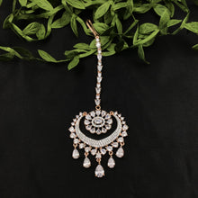 Rose Gold Maang Tikka 14781-1921