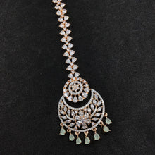 Mint Green Maang Tikka 13984-1075