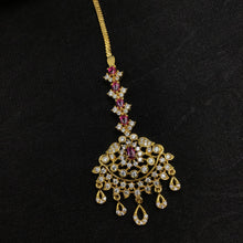 Zircon/AD Ruby Maang Tikka 18912-6094