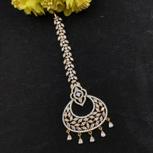 Zircon/AD Gold Maang Tikka 13975-1066