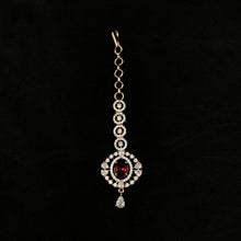 Ruby Maang Tikka 16969-4117