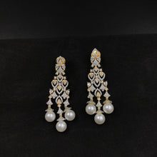 Round Neck Zircon/AD Necklace Set 6015-68