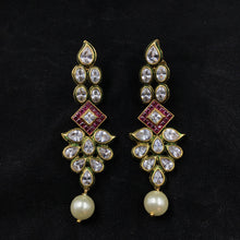 Polki Long Earring 13341-0331