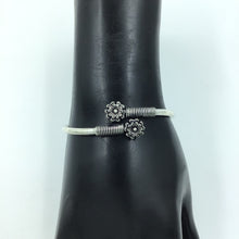 Silver Oxidized Silver Bracelet 7878-20