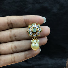 Medium Size Polki Pendant Set 10980-21