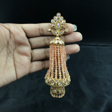 Peach Gold Look Earring 10074-5368
