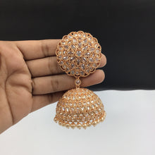 Rose Gold Gold Look Jhumki  17959-5141