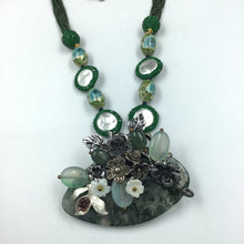 Green Designer Pendant Set