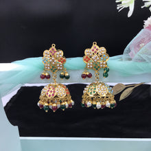 Multi Jadau Earring 19163-6345