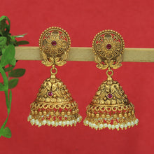 Jhumki Antique Earring 7054-1