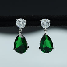 Light Weight Zircon/AD Earring 9806-05