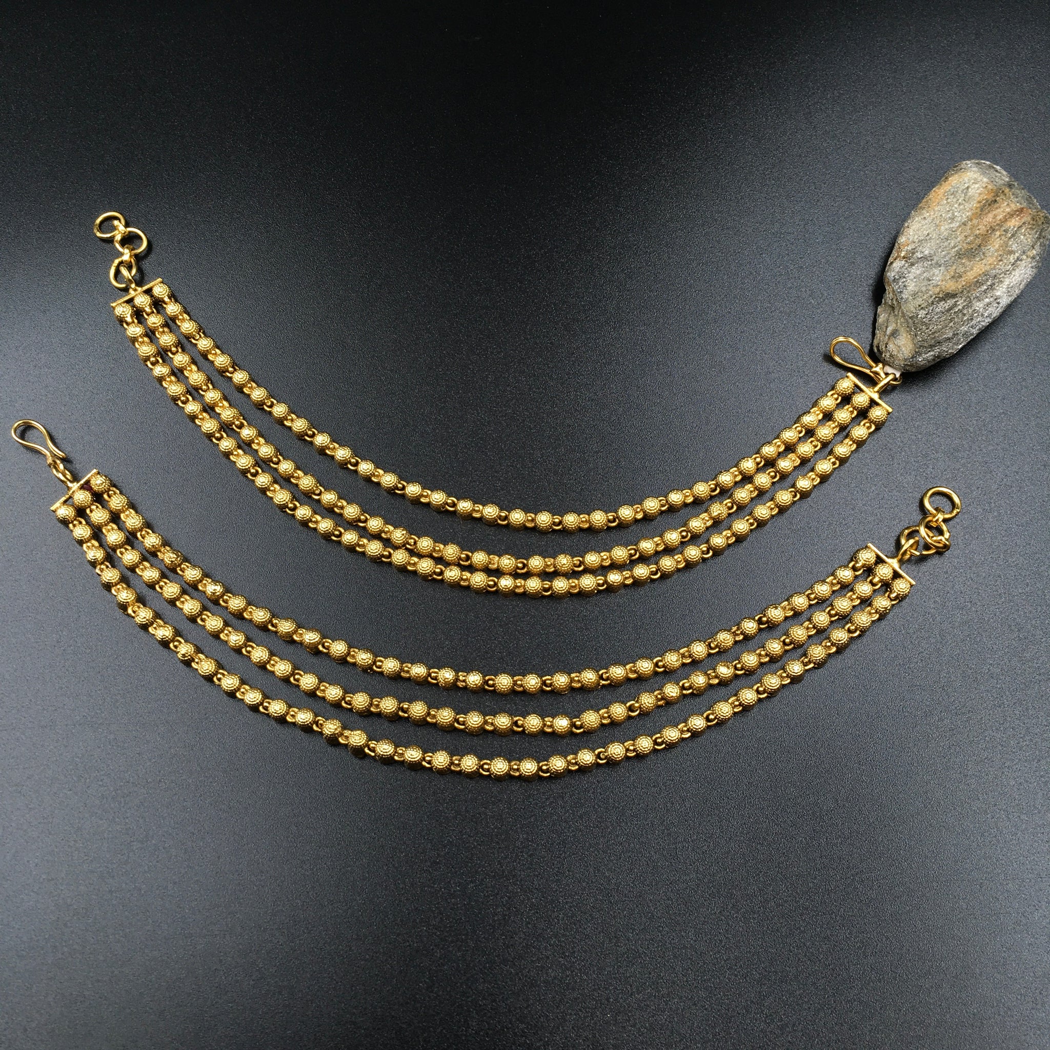 Antique gold Polish Kan Chain 10374-28