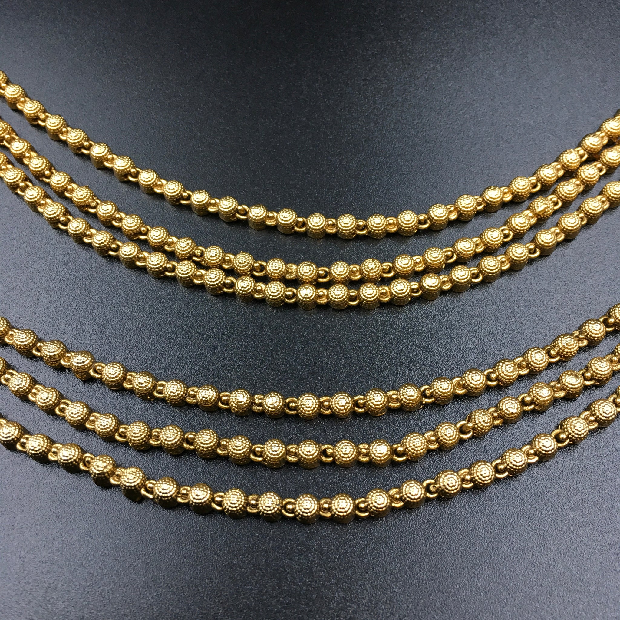 Antique gold Polish Kan Chain 10374-28