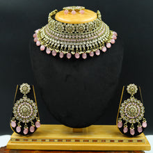 Pink Antique Choker Set 19724-6908