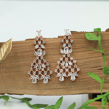 Zircon/AD Earrings Danglers 6068-100