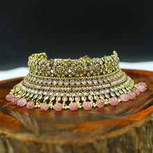 Pink Antique Choker Set 19724-6908