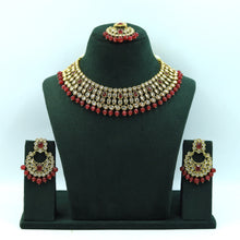 Ruby Antique Necklace Set 18142-5324