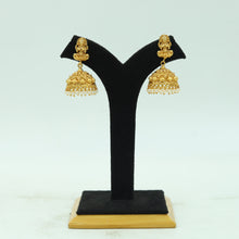Jhumki Temple Earring 16680-33