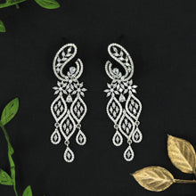 Danglers Zircon/AD Earring 7390-34
