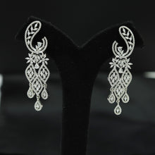 Danglers Zircon/AD Earring 7390-34