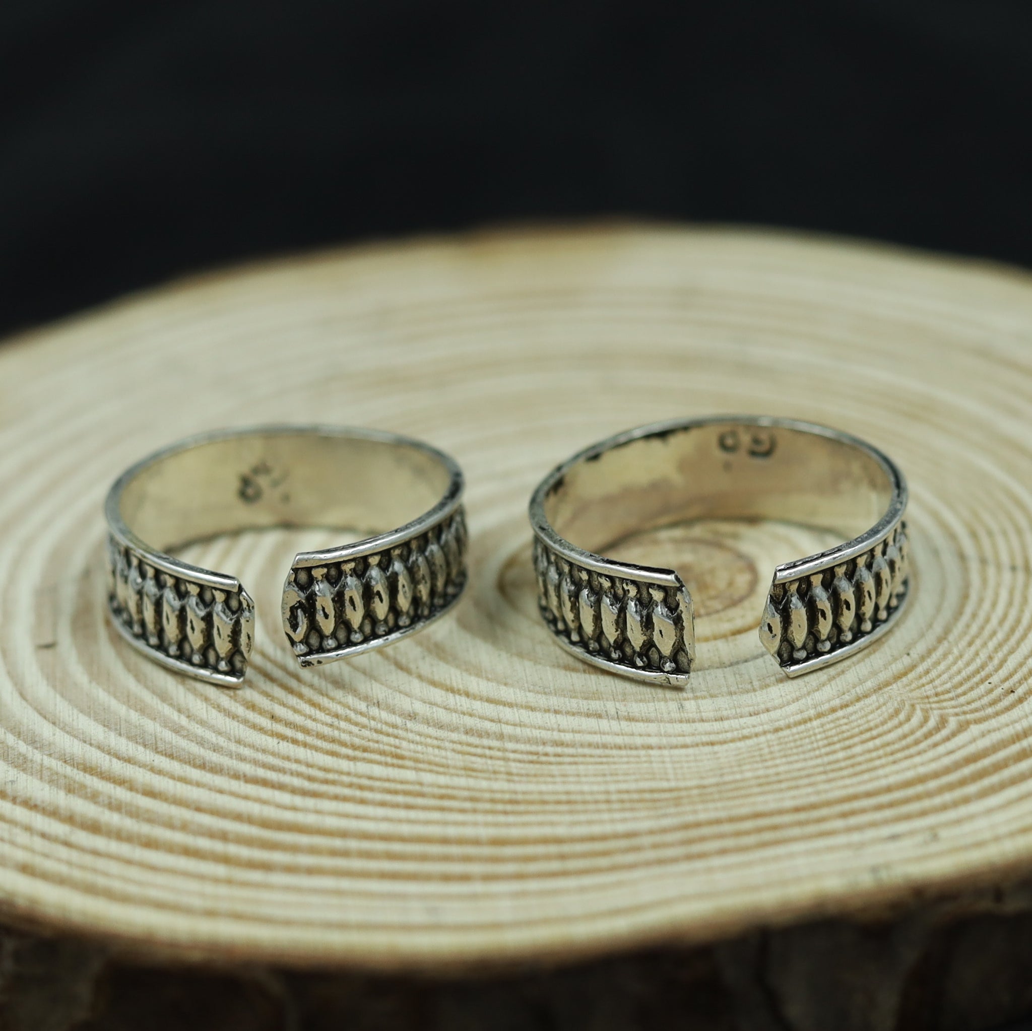 Silver Thumb Toe Ring 8554