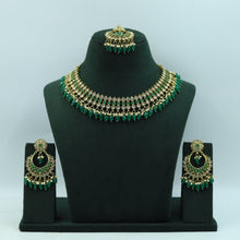 Round Neck Antique Necklace Set 3677-28