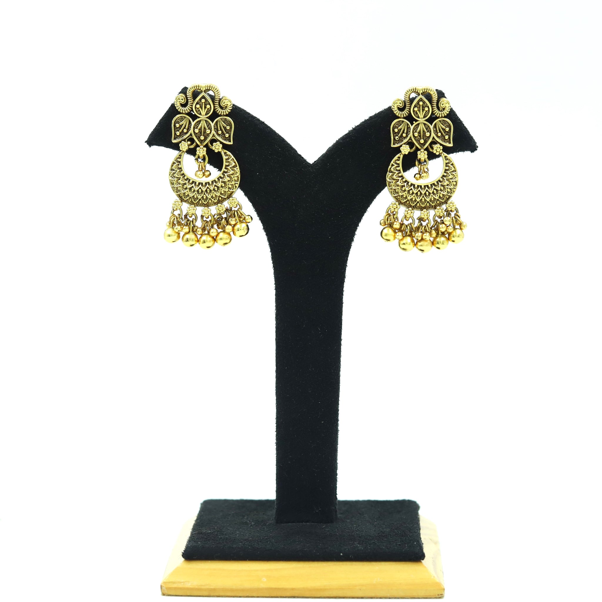 Chandbali Kundan Earring 16773-28