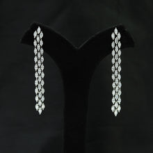 Danglers Zircon/AD Earring 7381-34