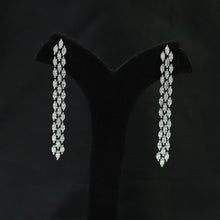 Silver Polish Zircon/AD Earring 2027-6092