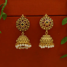Round Neck Antique Necklace Set 21242-28