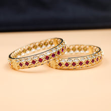 Kundan Bangles/Kada 10116-4