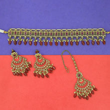 Mehandi Polish Choker Set 3425-100