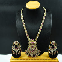 Long Neck Antique Necklace Set 3670-28