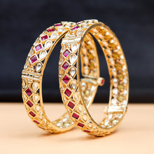 Kundan Bangles/Kada 10116-4