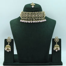 Choker Antique Necklace Set 3676-28
