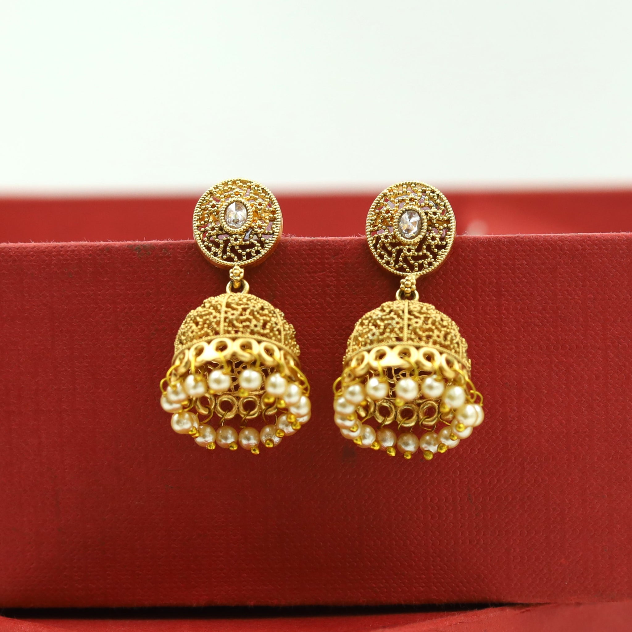 Gold Plated Jhumki 16681-33