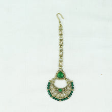 Green Antique Necklace Set 12692-9232