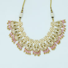 Round Neck Kundan Necklace Set 12202-28