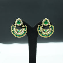 Green Antique Necklace Set 12692-9232
