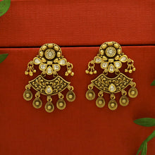 V Neck Antique Necklace Set 20704-28