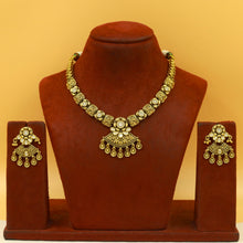 V Neck Antique Necklace Set 20704-28