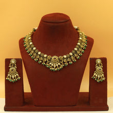 Round Neck Antique Necklace Set 20740-28